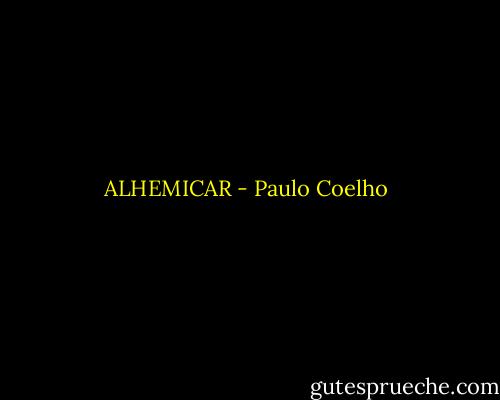 ALHEMICAR - Paulo Coelho