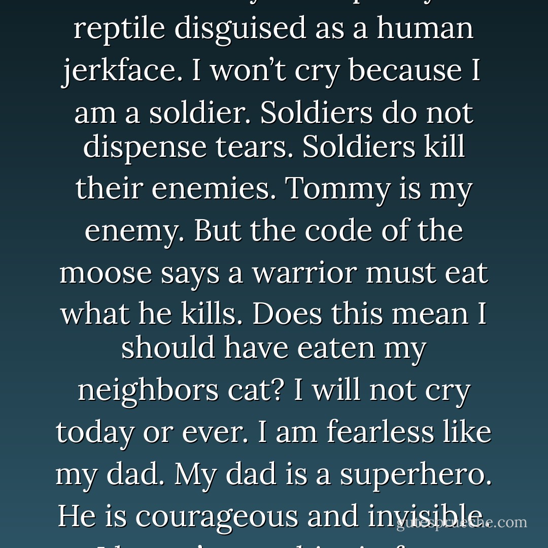 I’m tired of thinking about Agatha. Well, not about her, but about my loss of her. Today I went through some old boxes of mine and found some journal entries I wrote in the second grade. One was about the loss of a girl, the S name on my list, so I’ll copy and paste it for posterity:<br /><br />Today was a bad day. Stephany broke up with me for Tommy. I don’t like that slimy Tommy. Tommy is a turtle. I used to like turtles but now I like warm blooded creetures. Maybe Stephany is a reptile disguised as a human jerkface. I won’t cry because I am a soldier. Soldiers do not dispense tears. Soldiers kill their enemies. Tommy is my enemy. But the code of the moose says a warrior must eat what he kills. Does this mean I should have eaten my neighbors cat? I will not cry today or ever. I am fearless like my dad. My dad is a superhero. He is courageous and invisible. I haven’t seen him in four years. When I see him next he’ll probably tell me I am taller. Maybe I will tell him he is shorter. And fatter and balder. Maybe he will appear again and I can be normal. I would very much like to not wear wooden shoes anymore. Cats tongues are rough like sandpaper. Cats must never lick my shoes. Nobody licked my shoes the way Stephany did. I will miss her and her early-onset male pattern baldness. - Jarod Kintz