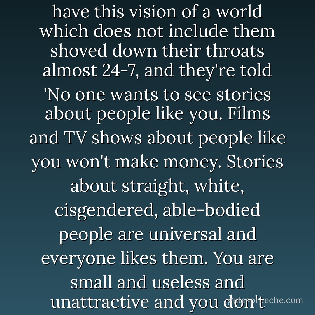 Aside from wanting to write cracking good books that turn children into lifelong readers, I really want to create stories that enable kids to LOOK at the world around them. To see it for what it is, with wide open, wondering eyes. Our mass media is so horribly skewed. It presents this idea of 'normalcy' which excludes and marginalises so many for an idea of commercial viability which is really nothing but blinkered prejudice. People who are black and Asian and Middle Eastern and Hispanic, people who are gay or transgendered or genderqueer, people who have disabilities, disfigurements or illnesses - all have this vision of a world which does not include them shoved down their throats almost 24-7, and they're told 'No one wants to see stories about people like you. Films and TV shows about people like you won't make money. Stories about straight, white, cisgendered, able-bodied people are universal and everyone likes them. You are small and useless and unattractive and you don't matter.'<br /><br />My worry is that this warped version of 'normal' eventually forms those very same blinkers on children's eyes, depriving them of their ability to see anyone who isn't the same as them, preventing them from developing the ability to empathise with and appreciate and take joy in the lives and experiences of people who are different from them. If Shadows on the Moon - or anything I write - causes a young person to look at their own life, or the life of another, and think, 'Maybe being different is cool' I will die a happy writer.<br /><br />-Guest blog - what diversity means to me - Zoë Marriott