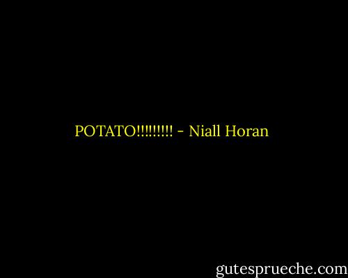 POTATO!!!!!!!!! - Niall Horan