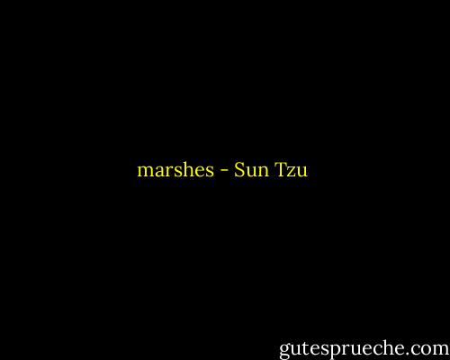 marshes - Sun Tzu