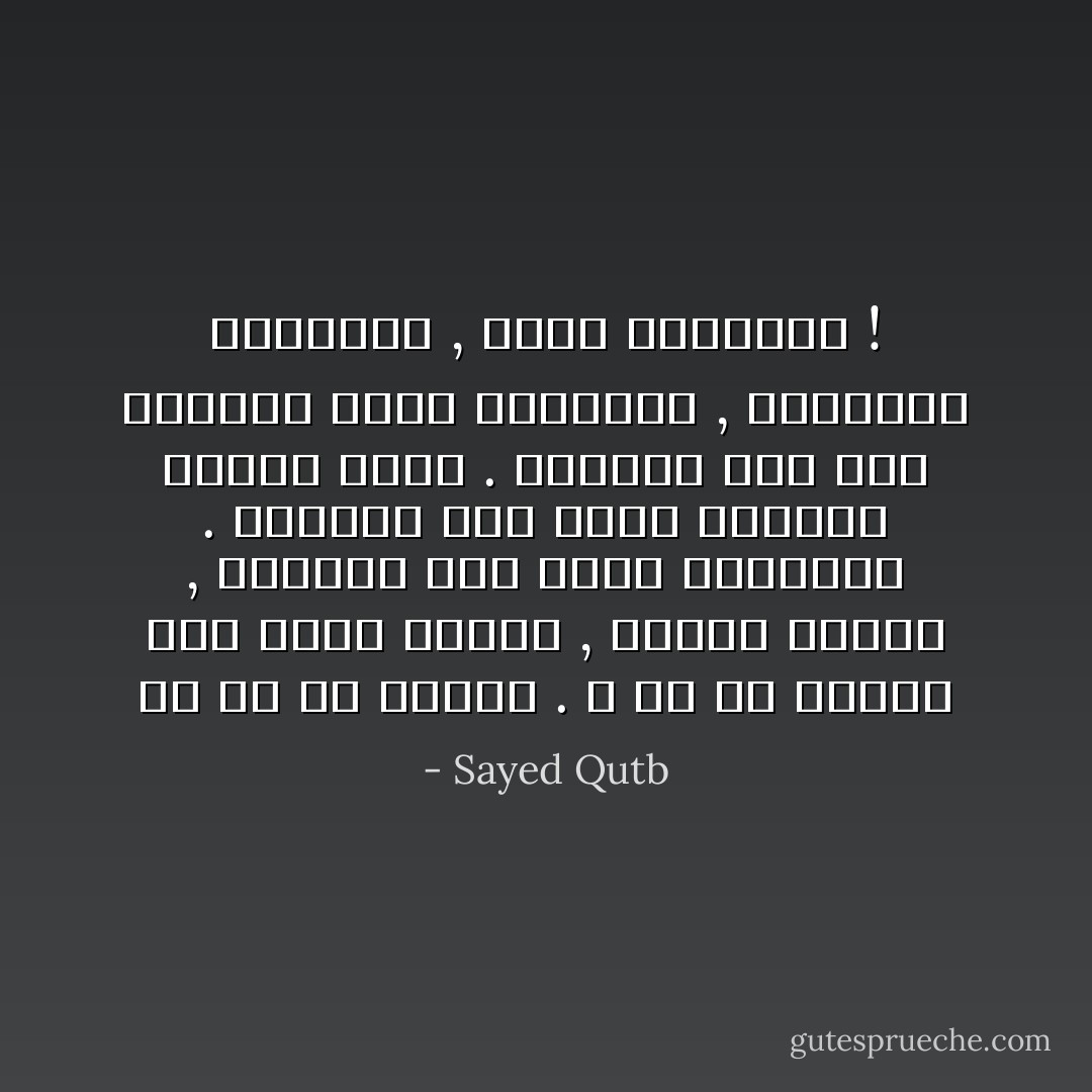 ولا بد من الصبر . لا بد من الصبر على جهاد النفس , وجهاد الغير , والصبر على الأذى والمشقة . والصبر على تبجح الباطل وتنفج الشر . والصبر على طول الطريق وبطء المراحل , وانطماس المعالم , وبعد النهاية ! - Sayed Qutb