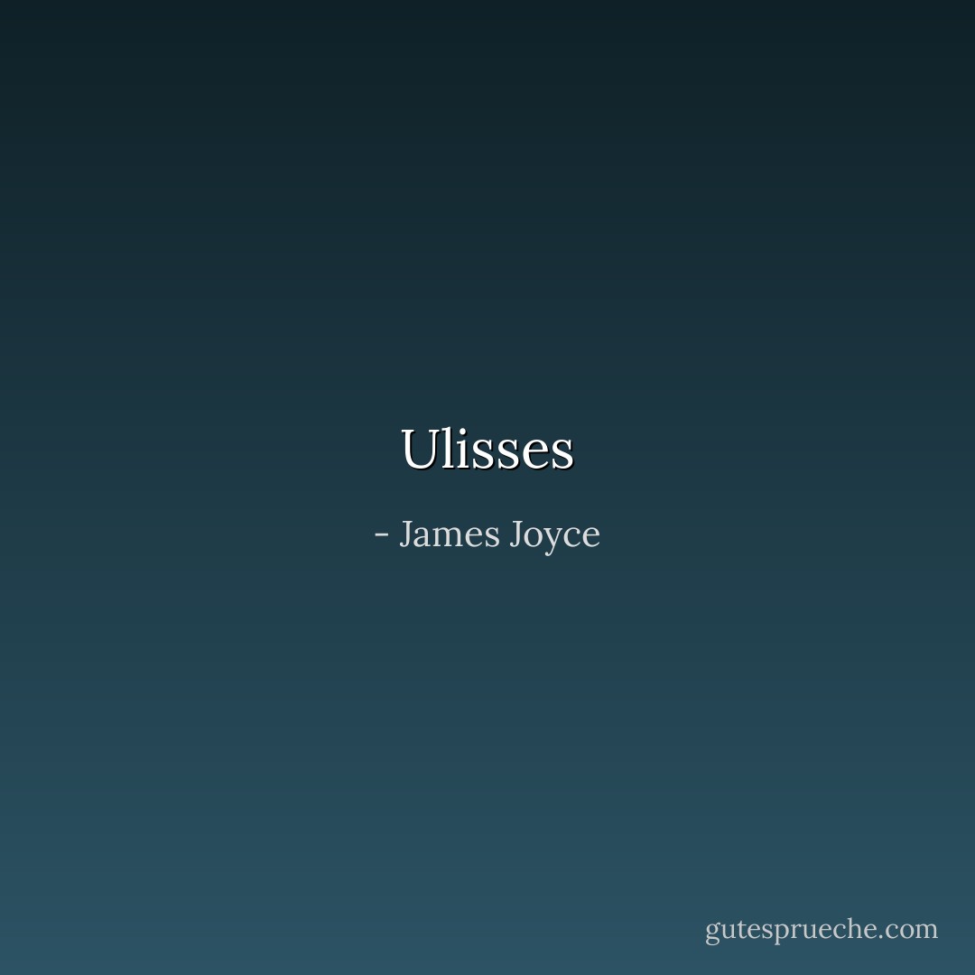 Ulisses - James Joyce